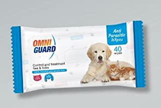 OMNI GUARD Anti parasitic Wipes (Blue)