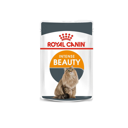 Royal Canin Intense Beauty Jelly - Wet food for Adult Cats (85g)