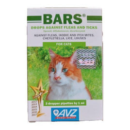 Bars insecticidal drops for cats