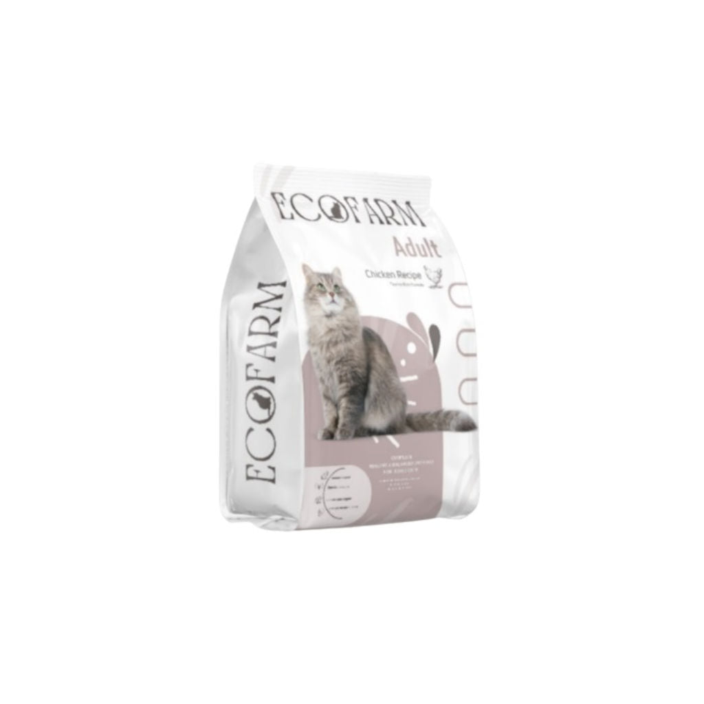 ECOFARM Adult Dry Food for Cat 18kg