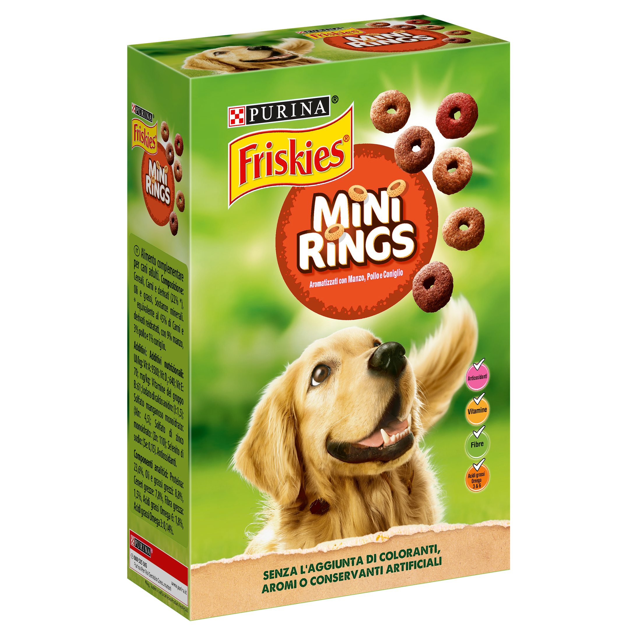 Purina Friskies Mini Rings 500g