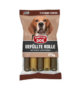Perfecto Dog Filled Roll with Tripe & Poultry 275g