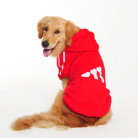 Winter Pet Dog Hoodie Clothes for Medium Large Dogs