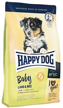 Happy Dog Baby Lamb Rice - Dry dog food for puppies 4kg
