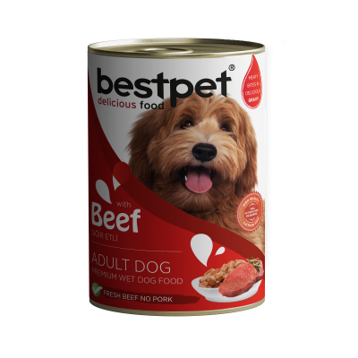 Best Pet Adult Dog Beef - Can 400g