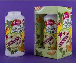 Pets Republic Dry Powder Shampoo Scents 500g Cantelop