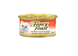 PURINA FANCY FEAST Classic Savory Salmon Wet Cat Food 85g
