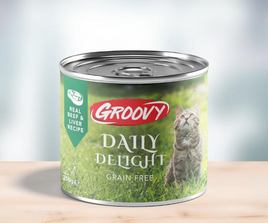 Groovy Daily Delight Grain Free Real Beef & Liver