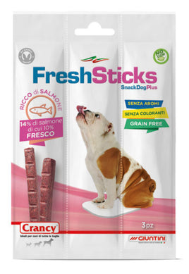 Crancy Fresh Sticks for Dogs - Rich in Salmon