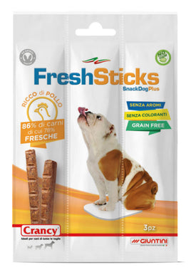 Crancy Fresh Sticks for Dogs - Rich in Chicken