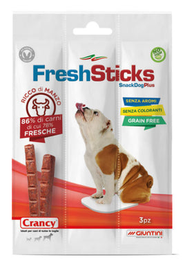 Crancy Fresh Sticks for Dogs - Beef