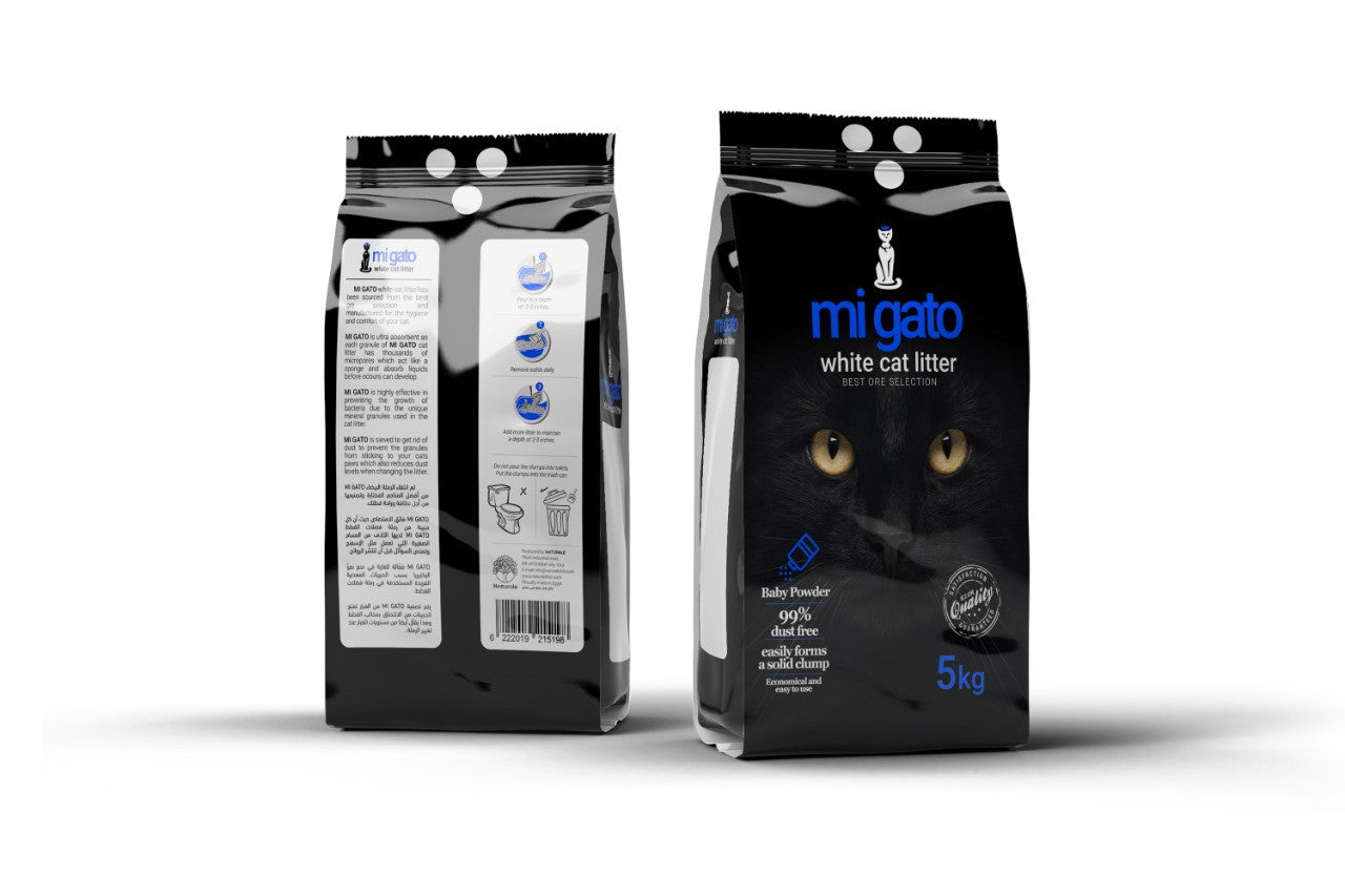 Mi Gato Cat Litter  Baby Powder 5 L