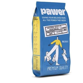 Pawer Dry Food for dogs 1kg