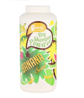 Pets Republic Dry Powder Shampoo Scents 500g Banana