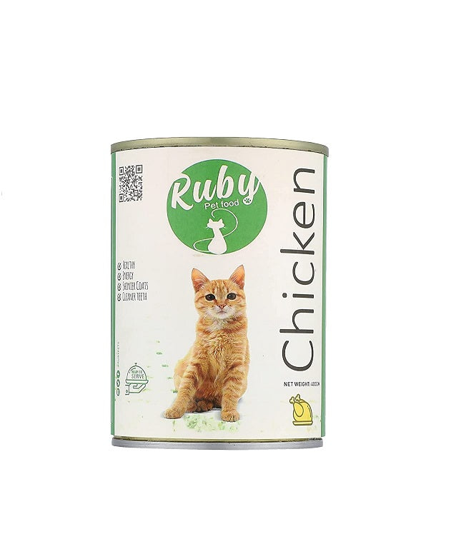 Ruby Chicken 400 gm for cats