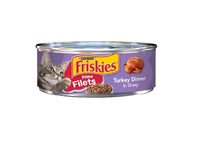 PURINA FRISKIES Prime Filets Turkey in Gravy Wet Cat Food 156g